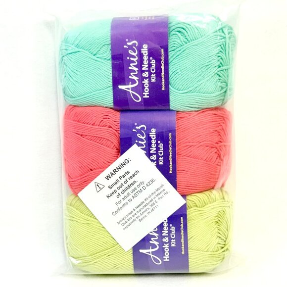 Annie's Hook & Needle Kit Club Crochet Japanese Garden Place Mats - NIP - Picture 3 of 4